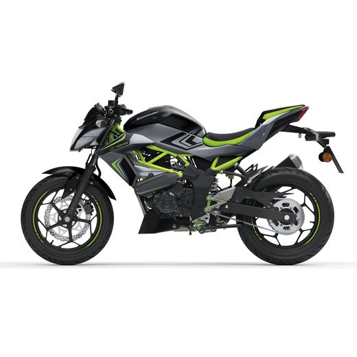 KAWASAKI Z125 MY27 PEARL STORM GRAY / EBONY