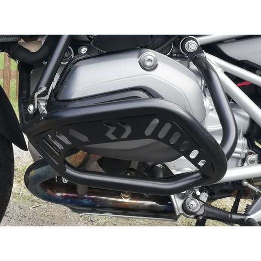 OCHRANNÉ RÁMY MOTORU RDMOTO CF121KD MATNÁ ČERNÁ SNÍŽENÍ PRO BMW R 1200 GS 2013-2019