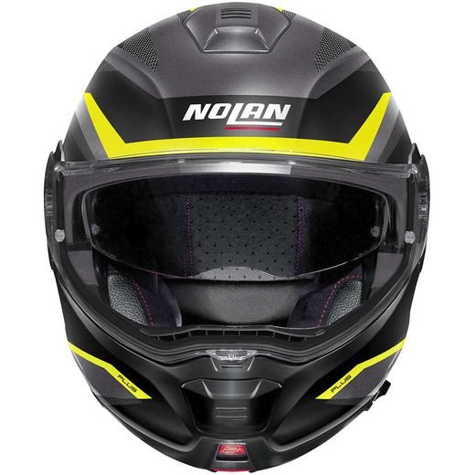 PŘILBA NOLAN N100-5 LUMIÉRE VÝKLOPNÁ N-COM FLAT BLACK 37