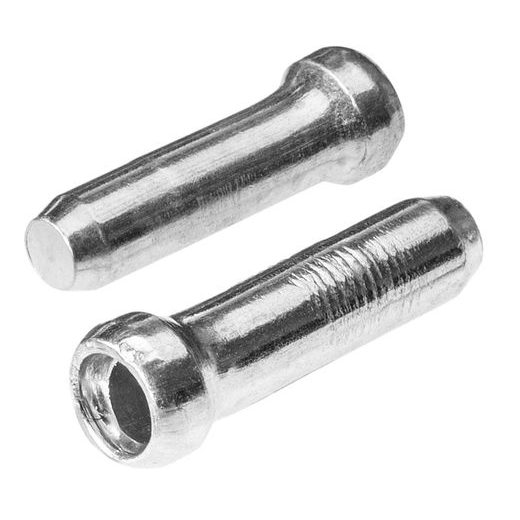 SLITINOVÉ KONCOVKY DRÁTŮ/LANEK LIVEWIRE, OXFORD (ALU BEZ POVRCHOVÉ ÚPRAVY, OBCHODNÍ BALENÍ 500 KS)