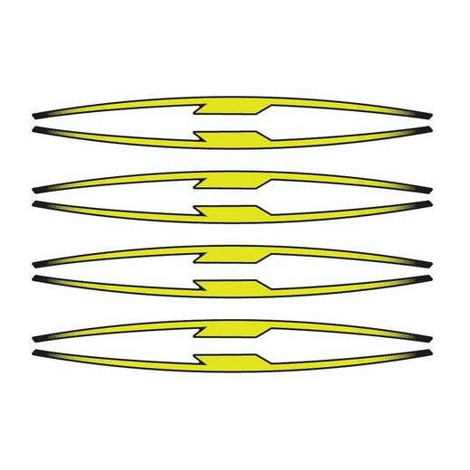 LINKA NA RÁFEK PUIG 21833G ŽLUTÁ LINKY NA RÁFEK - SADA 8KS