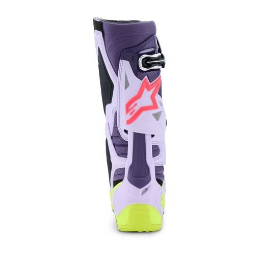 BOTY TECH 10 SUPERVENTED, ALPINESTARS (FIALOVÁ/ŽLUTÁ FLUO/RŮŽOVÁ) 2026
