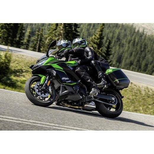 KAWASAKI NINJA 1100SX SE MY25 EMERALD BLAZED GREEN / METALLIC DIABLO BLACK