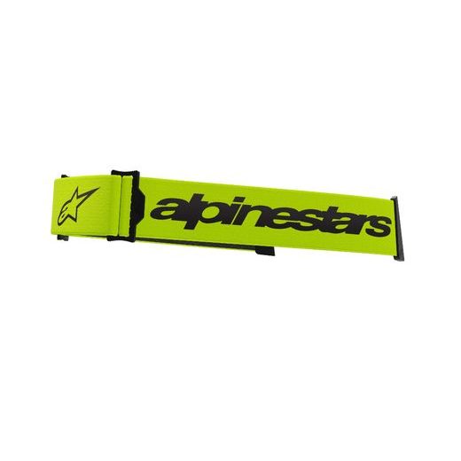 NÁHRADNÍ TEXTILNÍ POPRUH PRO BRÝLE SUPERTECH, ALPINESTARS (ŽLUTÁ FLUO/ČERNÁ)