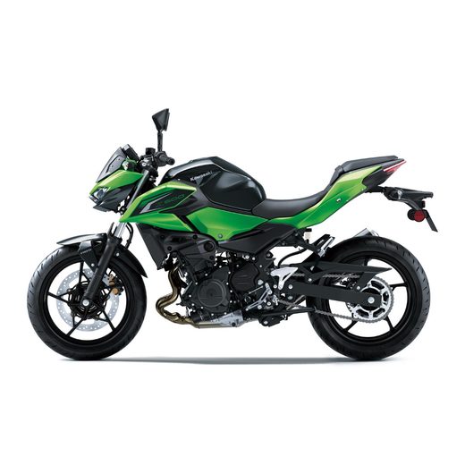 KAWASAKI Z500 MY26 CANDY LIME GREEN / METALLIC CARBON GRAY