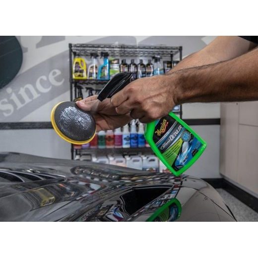 MEGUIAR'S HYBRID CERAMIC QUIK CLAY KIT - SADA PRO DEKONTAMINACI LAKU S HYBRIDNÍM KERAMICKÝM LUBRIKANTEM