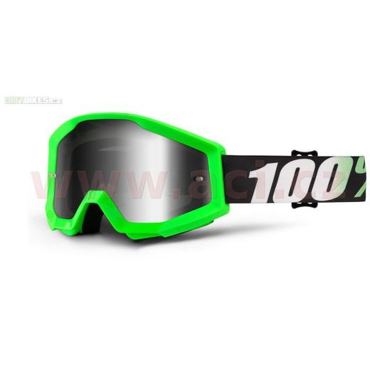 100% BRÝLE STRATA ARKON - USA (STŘÍBRNÉ CHROM PLEXI S ČEPY PRO SLÍDY)