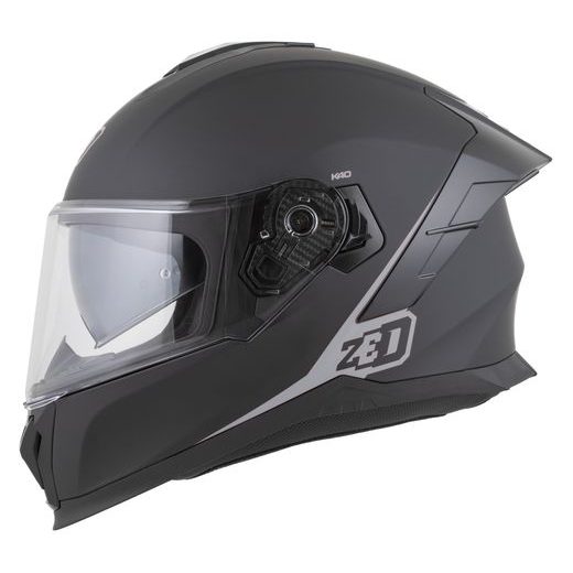 PŘILBA K40, ZED (ČERNÁ MATNÁ/TMAVĚ ŠEDÁ) 2026