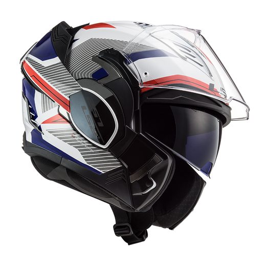 LS2 FF900 VALIANT II REVO WHITE RED BLUE