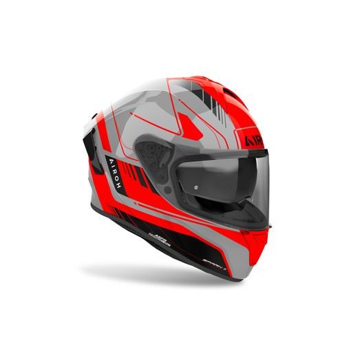 PŘILBA AIROH SPARK 2 CHRONO, (LESKLÁ ORANŽOVÁ)