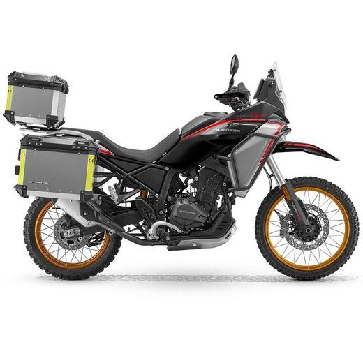 QJMOTOR SRT 450 RX BLACK + KUFRY ZDARMA