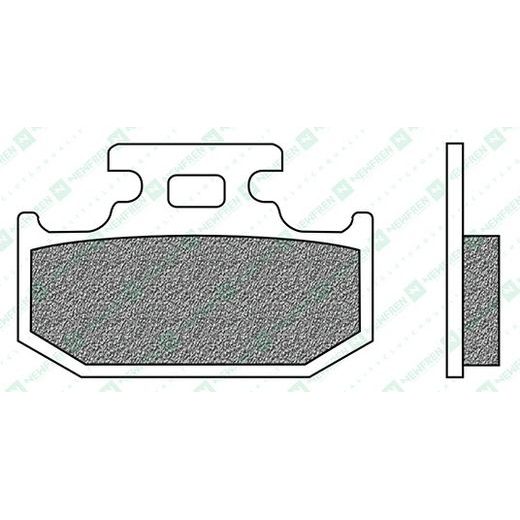 BRZDOVÉ DESTIČKY, NEWFREN (SMĚS OFF ROAD DIRT ORGANIC) 2 KS V BALENÍ