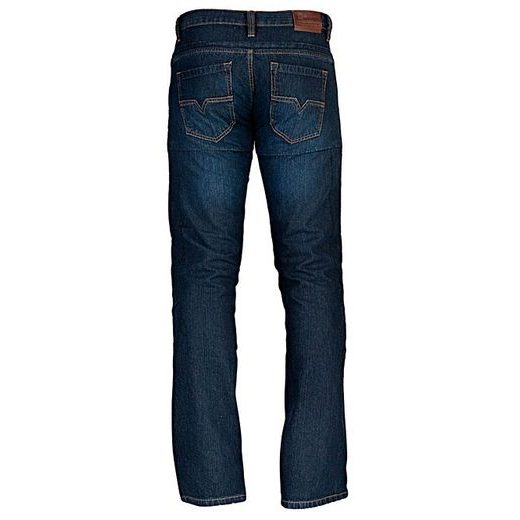 KALHOTY MBW PÁNSKÉ KEVLAR LIME JEANS (MODRÉ)