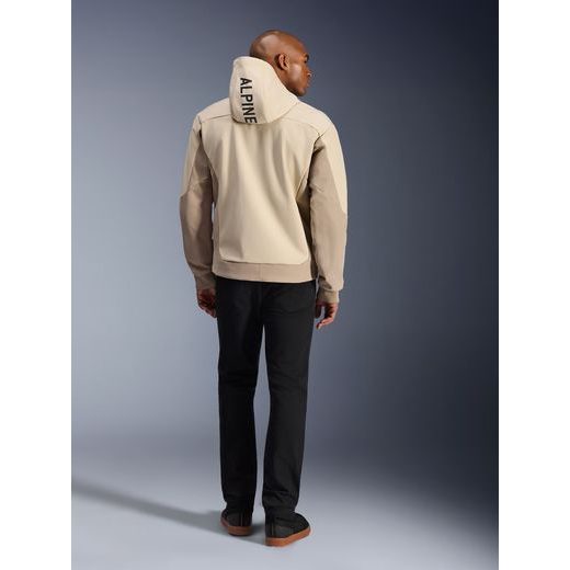BUNDA RADIUM TECH HOODIE, ALPINESTARS (PÍSKOVÁ/HNĚDÁ) 2026
