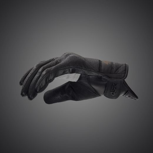 4SR PÁNSKÉ KOŽENÉ MOTO RUKAVICE MONSTER BLACK