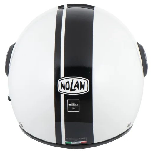 NOLAN OTEVŘENÁ MOTO HELMA NOLAN N21 VISOR FLYBRIDGE METAL WHITE 67