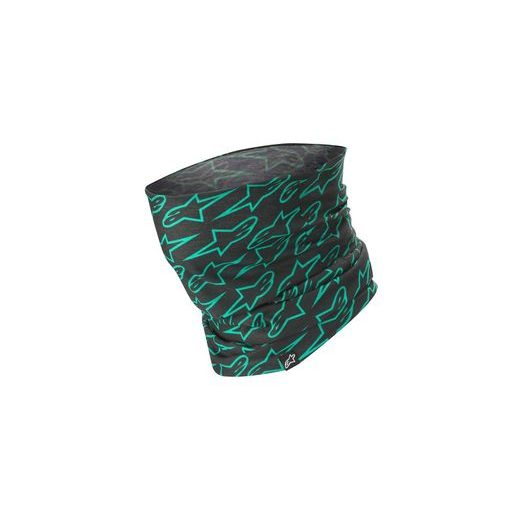 ALPINESTARS NÁKRČNÍK ASTARS NECK TUBE (ČERNÁ/ZELENÁ)