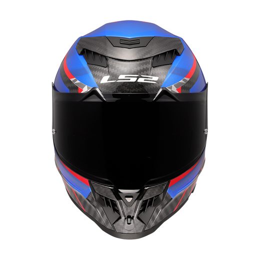 LS2 FF807 DRAGON TRAX BLUE RED