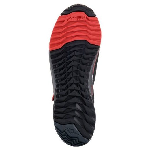 BOTY CR-X DRYSTAR HONDA KOLEKCE, ALPINESTARS (ČERNÁ/ČERVENÁ/ŠEDÁ)