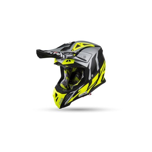 PŘILBA AVIATOR 2.3 AMSS GREAT, AIROH - ITÁLIE (ŽLUTÁ MATNÁ)