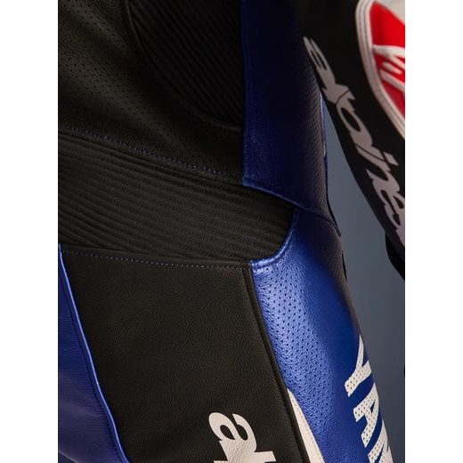 JEDNODÍLNÁ KOMBINÉZA GP-R7 YAMAHA GYTR KOLEKCE, TECH-AIR READY/KOMPATIBILNÍ, ALPINESTARS (MODRÁ/ČERNÁ/BÍLÁ/ČERVENÁ) 2026