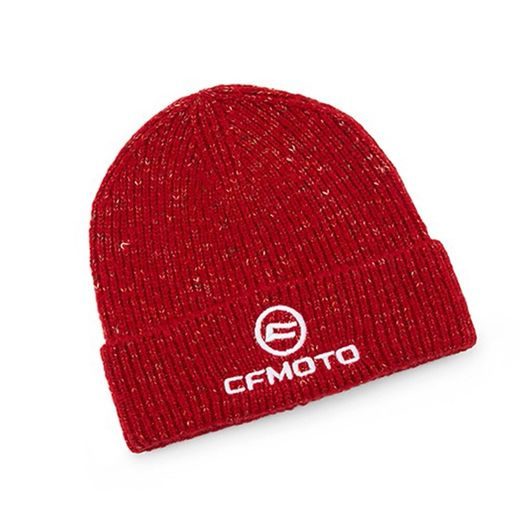 ZIMNÍ VLNĚNÁ ČEPICE CFMOTO BEANIE RED