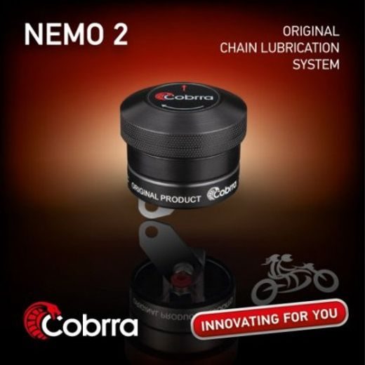 AUTOMATICKÝ MAZACÍ SYSTÉM MOTOCYKLOVÉHO ŘETĚZU COBRRA NEMO 2