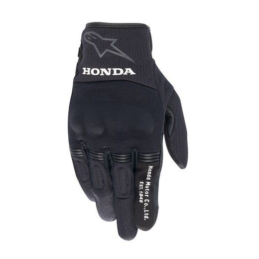 RUKAVICE COPPER HONDA KOLEKCE, ALPINESTARS (ČERNÁ/ŠEDÁ) 2024