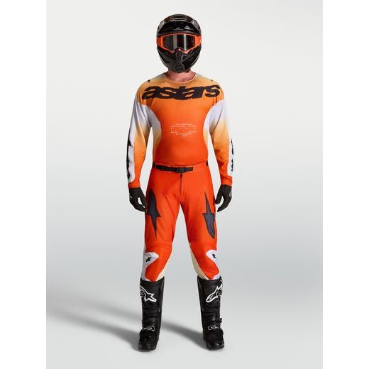 KALHOTY RACER AMBER, ALPINESTARS (ČERVENÁ/SVĚTLE ŠEDÁ/ČERNÁ) 2027