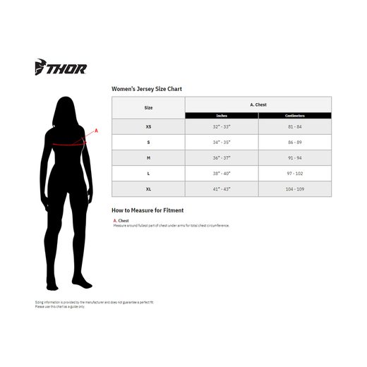 THOR DRES WOMEN'S SECTOR SPLIT JERSEY