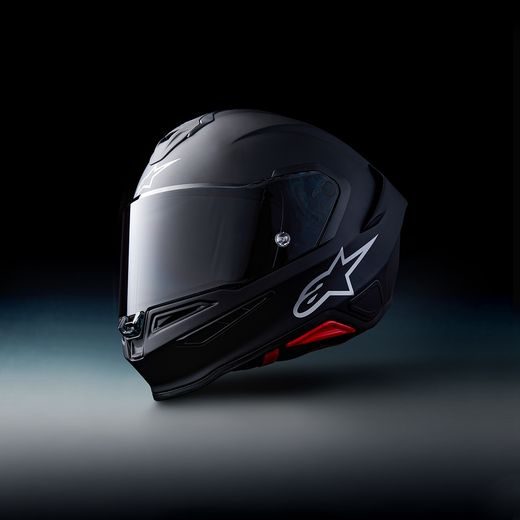 PŘILBA S-R7 SOLID, ALPINESTARS (ČERNÁ MATNÁ) 2026