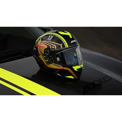INTEGRÁLNÍ HELMA AXXIS COBRA RAGE A3 LESKLÁ PERLEŤOVĚ BÍLÁ S