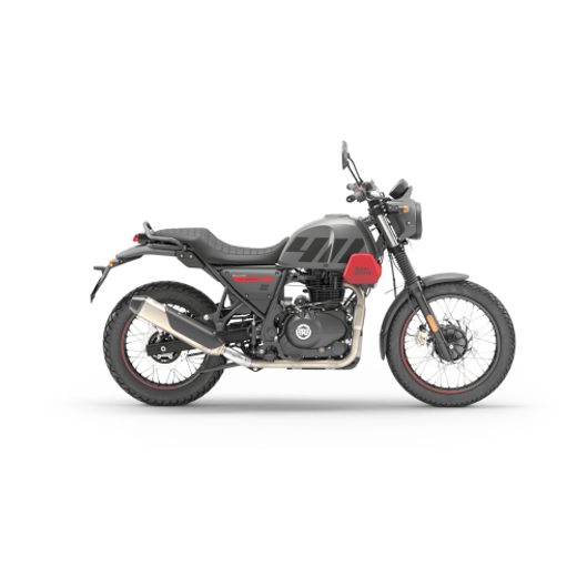 ROYAL ENFIELD SCRAM 411 GRAPHITE RED