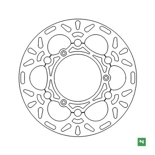 BRZDOVÝ KOTOUČ PLOVOUCÍ ZVĚTŠENÝ 250 MM, NEWFREN