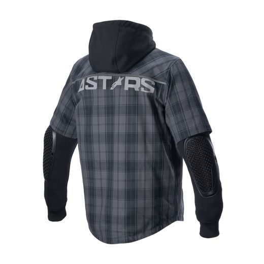 KOŠILE MO.ST.EQ TARTAN, ALPINESTARS (ŠEDÁ/ČERNÁ) 2024