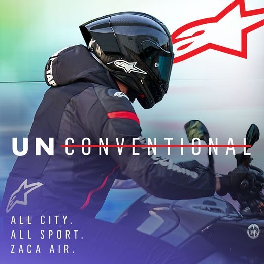 BUNDA ZACA AIR WATERPROOF, ALPINESTARS (ČERNÁ/BÍLÁ/ČERVENÁ FLUO) 2024
