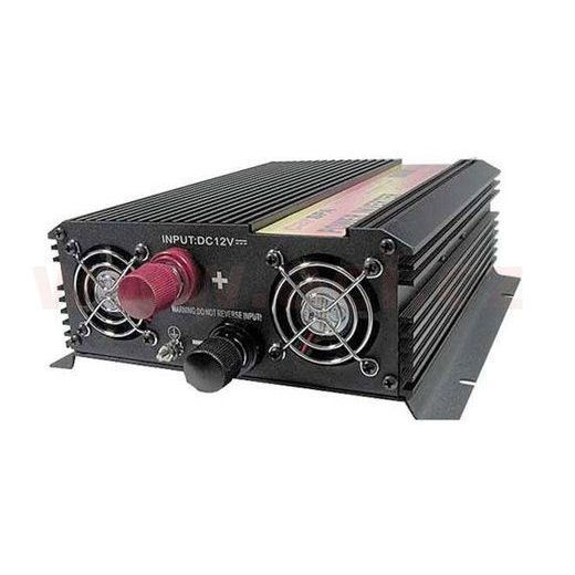 MĚNIČ NAPĚTÍ Z 12 V /230 V-1000 W, MODIFIKOVANÁ SINUSOVKA