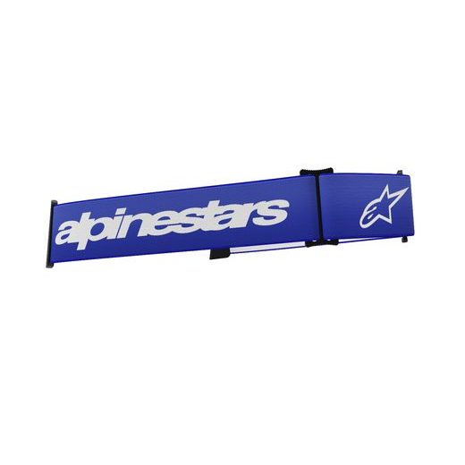 NÁHRADNÍ TEXTILNÍ POPRUH PRO BRÝLE SUPERTECH, ALPINESTARS (MODRÁ/BÍLÁ)