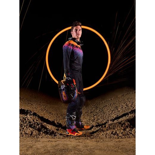 KALHOTY SUPERTECH LIMITOVANÁ EDICE BLACK HOLE, ALPINESTARS (ČERNÁ/MULTICOLOR) 2026