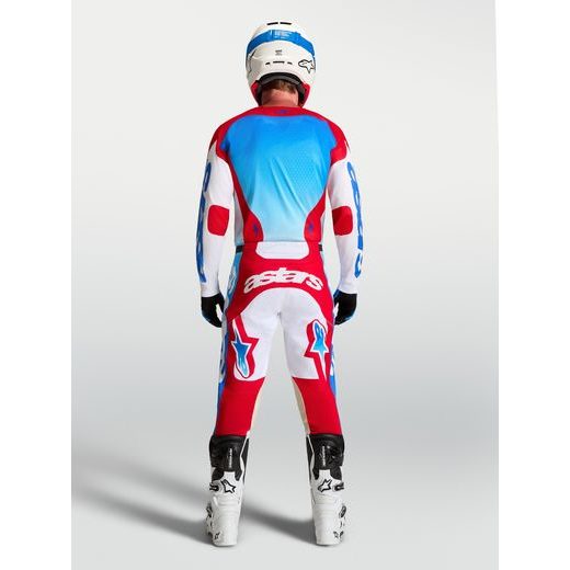 DRES RACER HUNT, ALPINESTARS (BÍLÁ/ČERVENÁ/MODRÁ) 2027