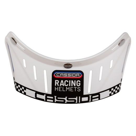 PLOCHÝ KŠILT OXYGEN RACING SPIRIT, CASSIDA (BÍLÝ, CVAKÁNÍ NA DRUKY)