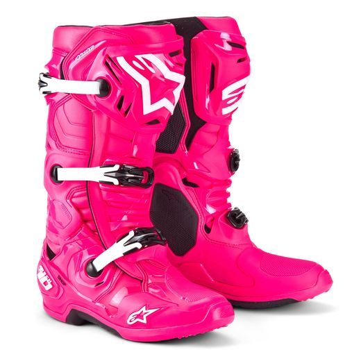 BOTY TECH 10, ALPINESTARS (RŮŽOVÁ/ČERNÁ/BÍLÁ) 2025