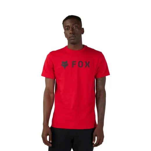 FOX ABSOLUTE SS PREM TEE - FLAME RED