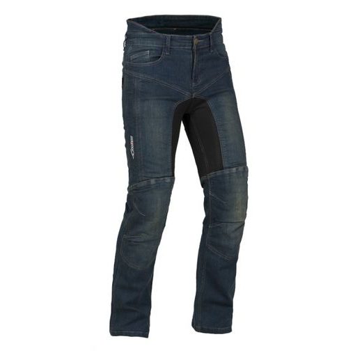 MBW PÁNSKÉ KEVLAROVÉ MOTO JEANS DIEGO MODRÉ