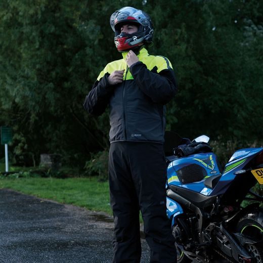 ZKRÁCENÉ KALHOTY RAIN SEAL PRO, OXFORD ADVANCED (ČERNÉ)