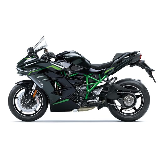 KAWASAKI NINJA H2 SX SE MY27 METALLIC CARBON GRAY / METALLIC DIABLO BLACK