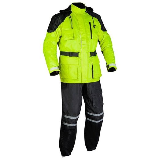 MBW NEPROMOKAVÁ BUNDA PLÁŠTĚNKA GREEN 15 FLUO