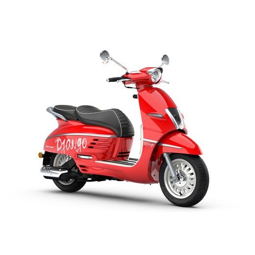 PEUGEOT DJANGO 125I HOT COLOR - FLAMINGO RED