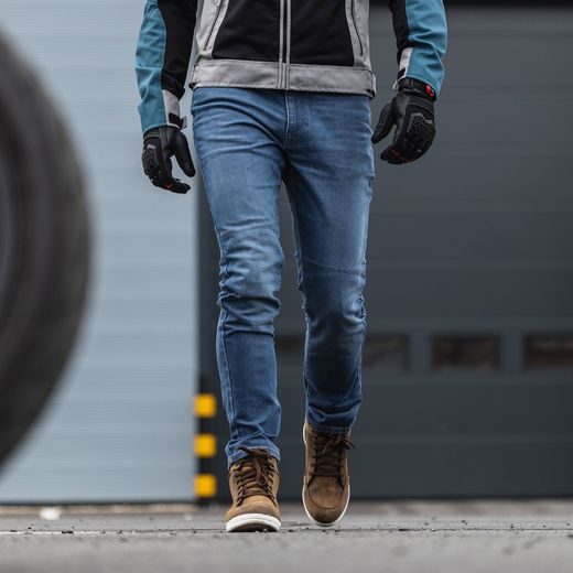 BUNDA DAKAR D2D AIR, OXFORD (STŘÍBRNÁ/MODRÁ/FLUO)