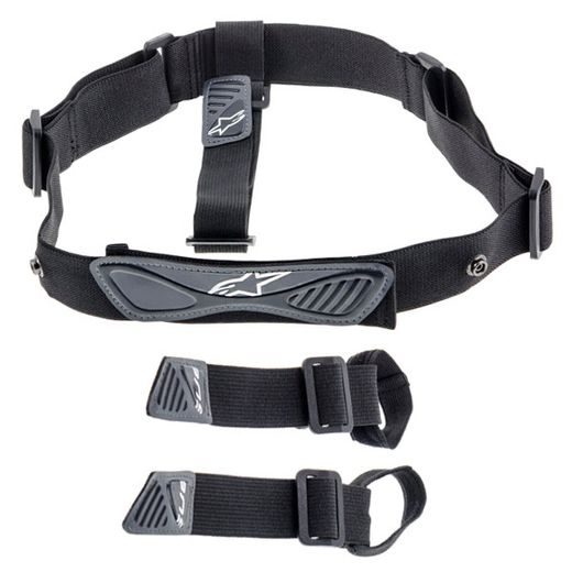 ALPINESTARS A POPRUHY PRO KRČNÍ CHRÁNIČE BNS (ČERNÁ ANTRACIT)